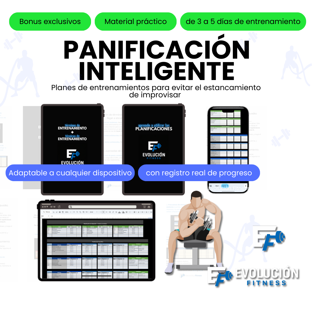 Planificación inteligente. Rutinas de entrenamiento para progresar sin improvisar